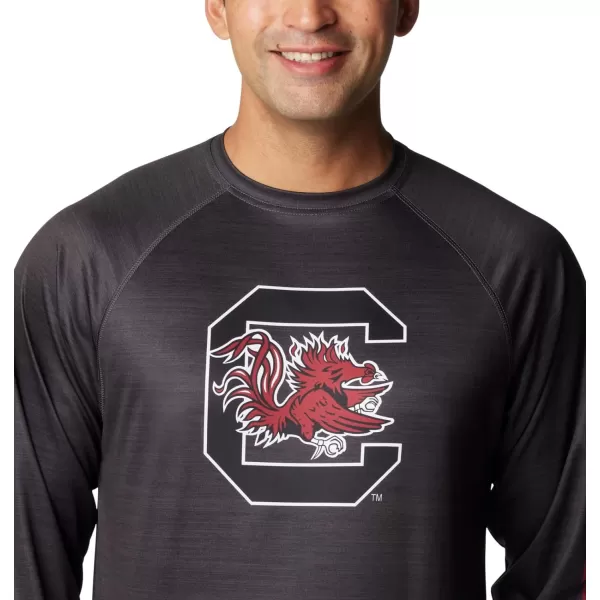 imageColumbia Mens Collegiate Terminal Tackle Heather Long Sleeve ShirtSc  Shark Heather