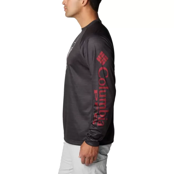 imageColumbia Mens Collegiate Terminal Tackle Heather Long Sleeve ShirtSc  Shark Heather