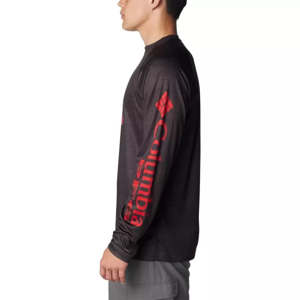 imageColumbia Mens Collegiate Terminal Tackle Heather Long Sleeve ShirtUga  Shark Heather