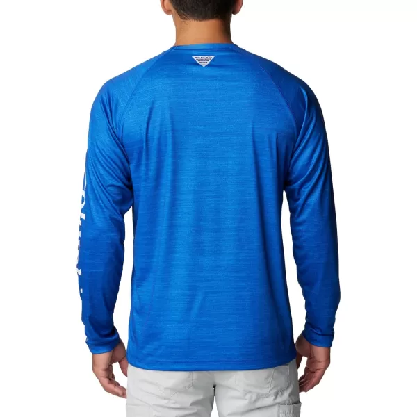 imageColumbia Mens Collegiate Terminal Tackle Heather Long Sleeve ShirtUk  Azul Heather