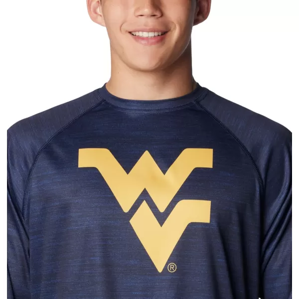 imageColumbia Mens Collegiate Terminal Tackle Heather Long Sleeve ShirtWv  Collegiate Navy Heather