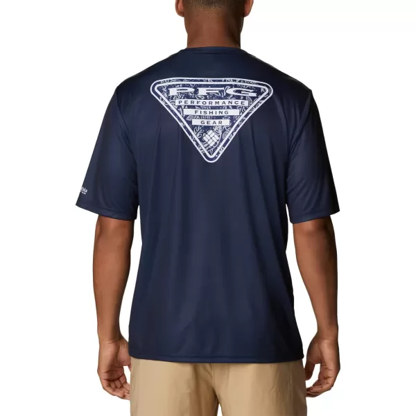 imageColumbia Mens Collegiate Terminal Tackle SS ShirtDc  Collegiate Navy