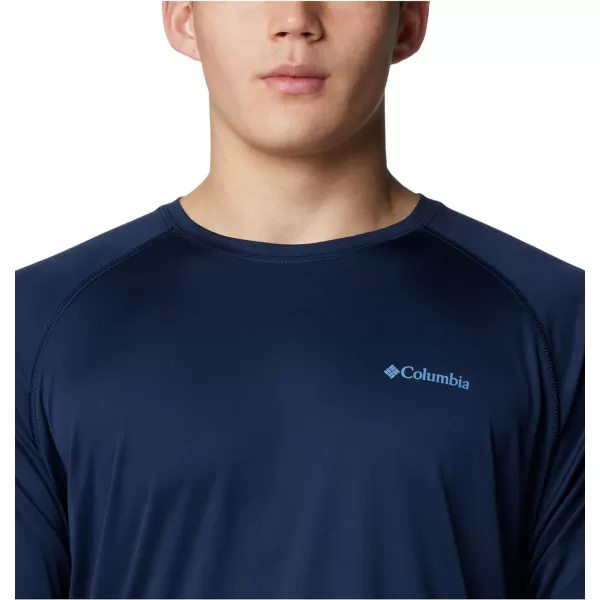 imageColumbia Mens Fork Stream Long Sleeve ShirtCollegiate Navy
