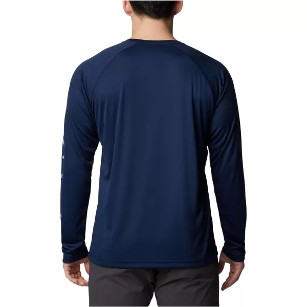imageColumbia Mens Fork Stream Long Sleeve ShirtCollegiate Navy