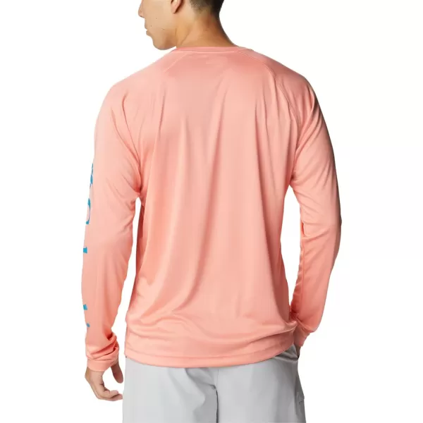 imageColumbia Mens Fork Stream Long Sleeve ShirtCoral Reef