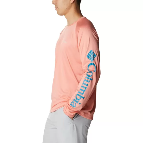 imageColumbia Mens Fork Stream Long Sleeve ShirtCoral Reef