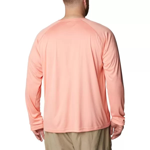imageColumbia Mens Fork Stream Long Sleeve ShirtCoral Reef