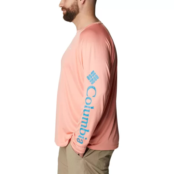 imageColumbia Mens Fork Stream Long Sleeve ShirtCoral Reef