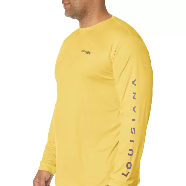 imageColumbia Mens Fork Stream Long Sleeve ShirtSun GlowLouisiana