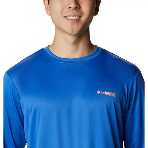 imageColumbia Mens Fork Stream Long Sleeve ShirtVivid BlueFlorida