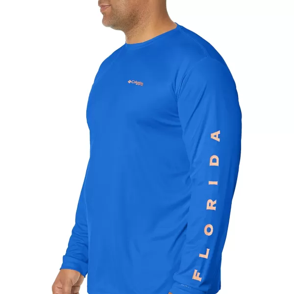imageColumbia Mens Fork Stream Long Sleeve ShirtVivid BlueFlorida