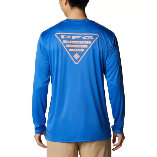 imageColumbia Mens Fork Stream Long Sleeve ShirtVivid BlueFlorida