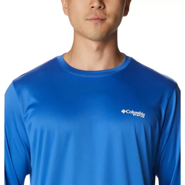 imageColumbia Mens Fork Stream Long Sleeve ShirtVivid BlueTexas