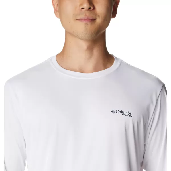 imageColumbia Mens Fork Stream Long Sleeve ShirtWhiteGeorgia
