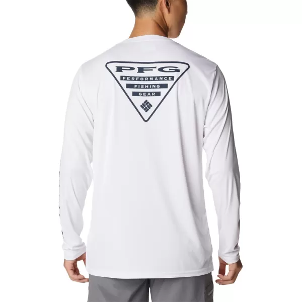 imageColumbia Mens Fork Stream Long Sleeve ShirtWhiteNorth Carolina