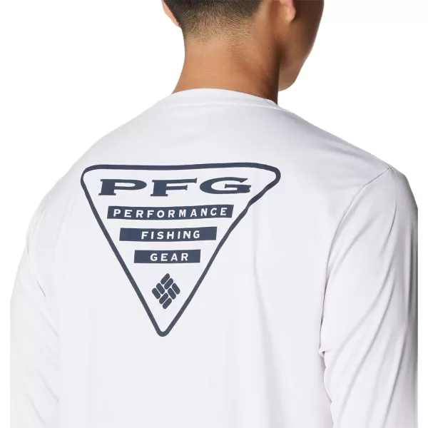 imageColumbia Mens Fork Stream Long Sleeve ShirtWhiteNorth Carolina