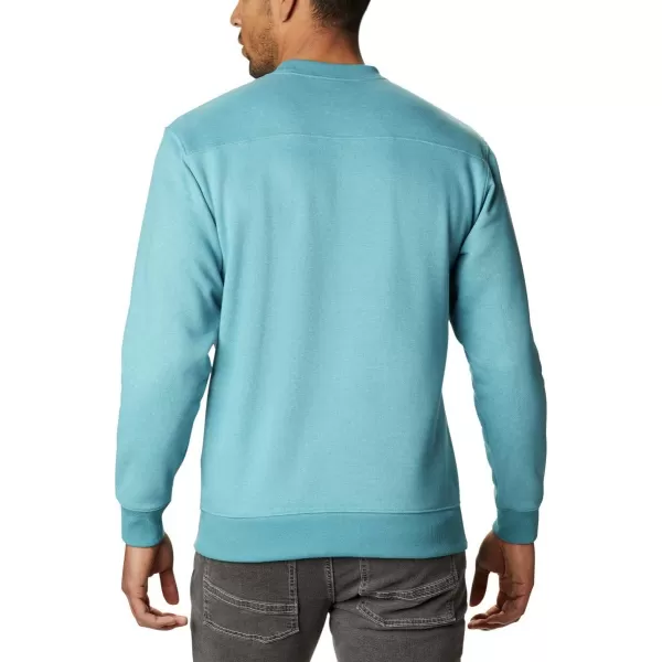 imageColumbia Mens Hart Mountain Ii CrewCanyon Blue Heather