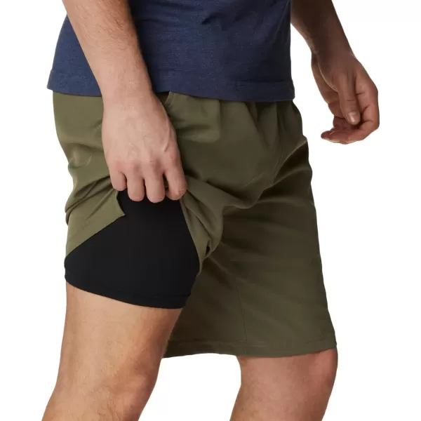 imageColumbia Mens Hike Brief ShortStone Green
