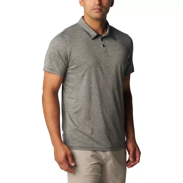 imageColumbia Mens Hike PoloBlack Heather