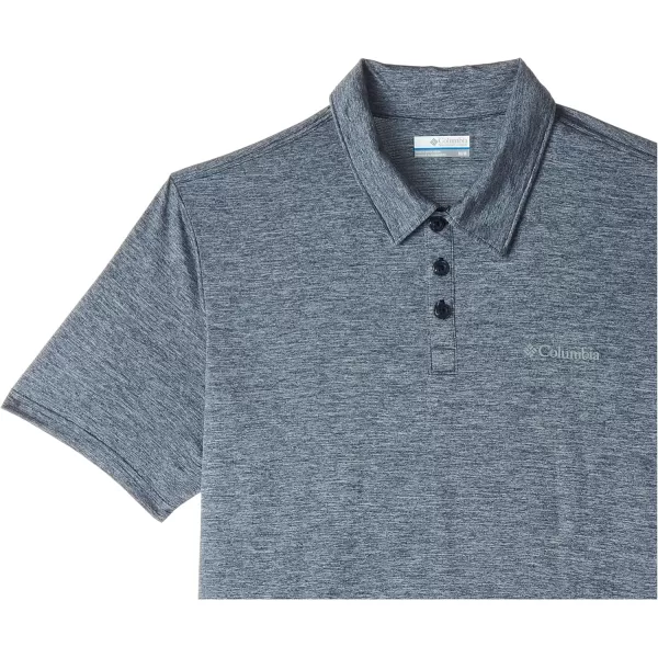 imageColumbia Mens Hike PoloCollegiate Navy Heather