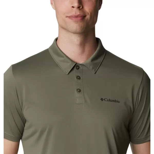 imageColumbia Mens Hike PoloStone Green