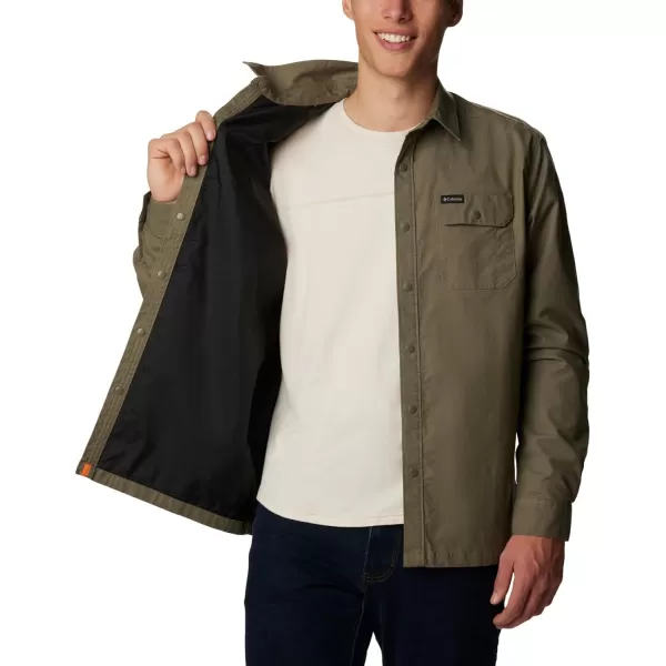 imageColumbia Mens Landroamer Lined ShirtStone Green