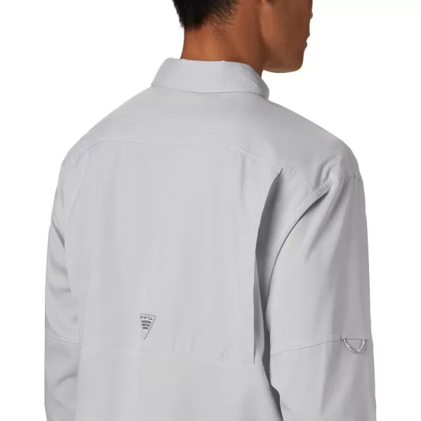 imageColumbia Mens Low Drag Offshore Long Sleeve ShirtCool GreyWhite