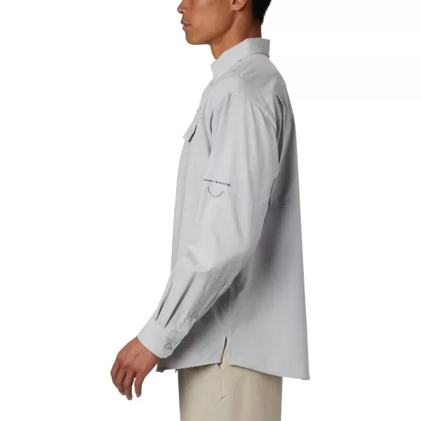 imageColumbia Mens Low Drag Offshore Long Sleeve ShirtCool GreyWhite