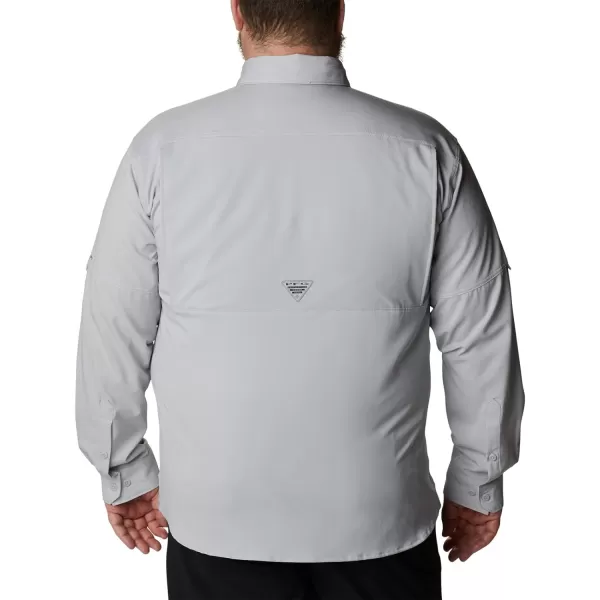 imageColumbia Mens Low Drag Offshore Long Sleeve ShirtCool GreyWhite