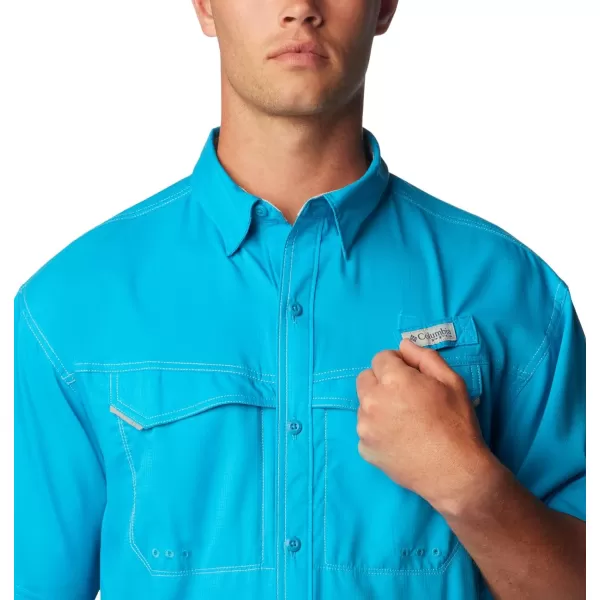 imageColumbia Mens Low Drag Offshore Short Sleeve ShirtOcean Blue