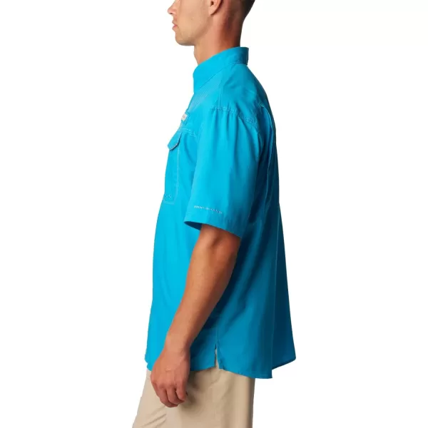 imageColumbia Mens Low Drag Offshore Short Sleeve ShirtOcean Blue