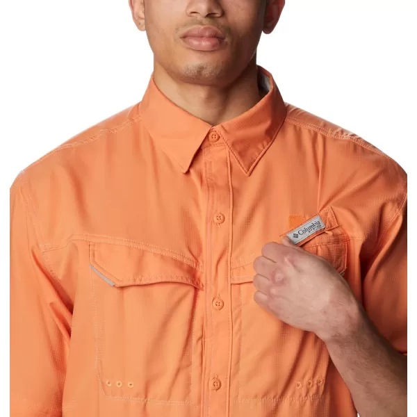 imageColumbia Mens Low Drag Offshore Short Sleeve ShirtOrange Reef