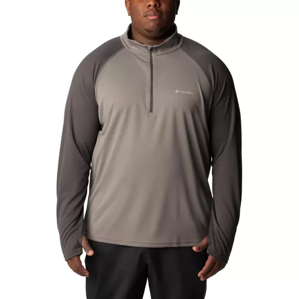 imageColumbia Mens Narrows Pointe Half ZipCity Grey  Shark