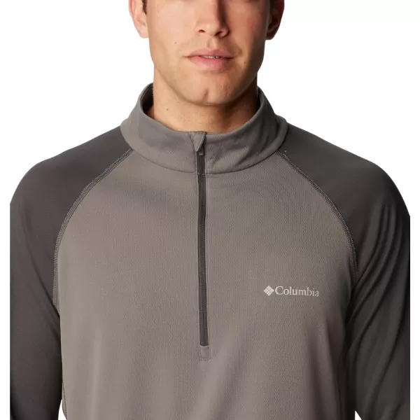 imageColumbia Mens Narrows Pointe Half ZipCity Grey  Shark