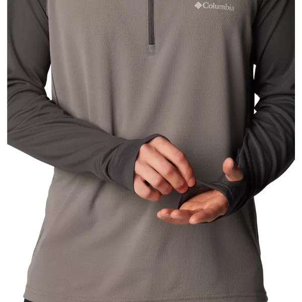 imageColumbia Mens Narrows Pointe Half ZipCity Grey  Shark