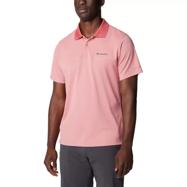imageColumbia Mens Narrows Pointe Short Sleeve PoloPink Agave