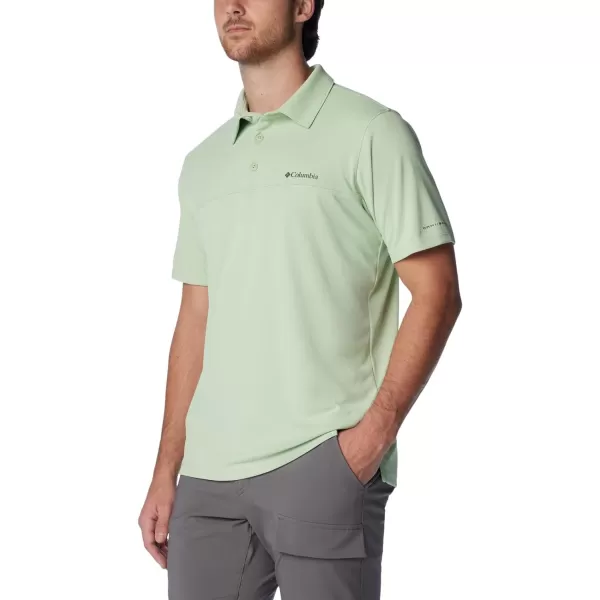 imageColumbia Mens Narrows Pointe Short Sleeve PoloSage Leaf