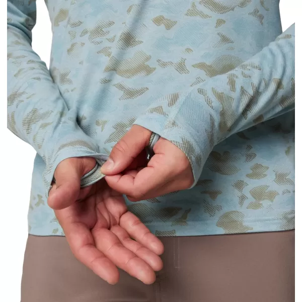imageColumbia Mens PFG Uncharted Long SleeveCrushed Blue Uncharted Waters