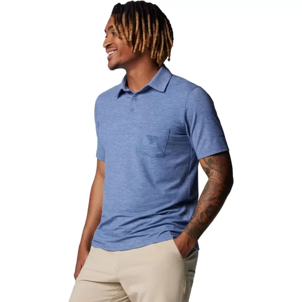 imageColumbia Mens PFG Uncharted PoloBluebell Heather