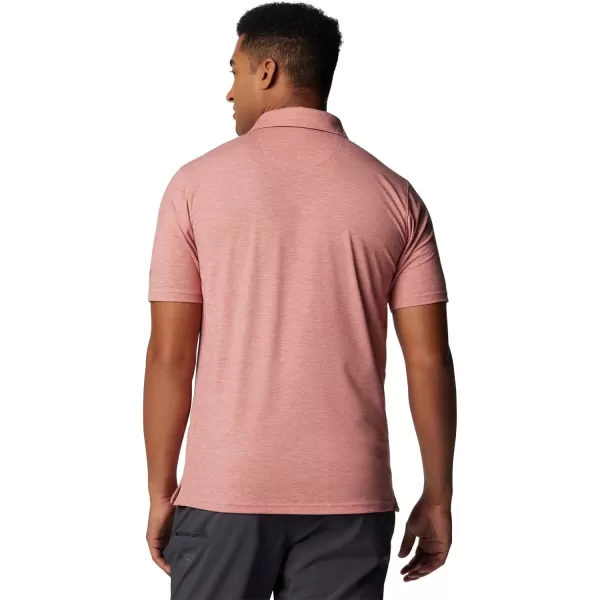 imageColumbia Mens PFG Uncharted PoloSandalwood Pink Heather