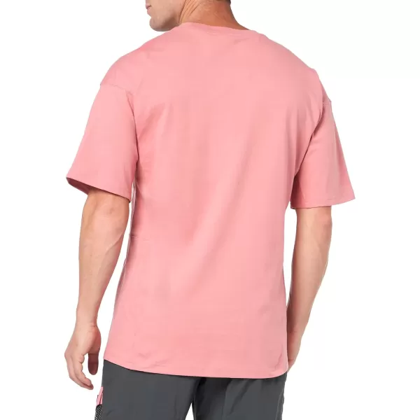 imageColumbia Mens Painted Peak Knit Short Sleeve TopPink AgaveAuburn