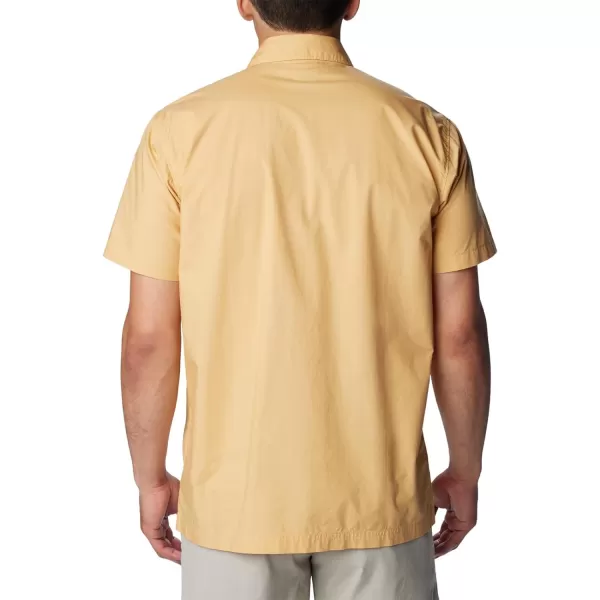 imageColumbia Mens Pine Canyon Short Sleeve Work ShirtLight Camel