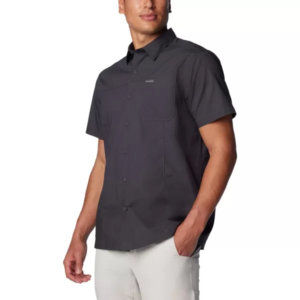 imageColumbia Mens Pine Canyon Short Sleeve Work ShirtShark