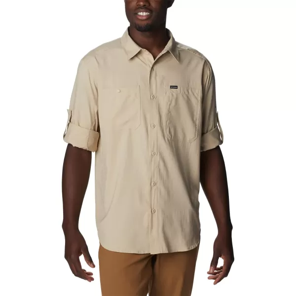 imageColumbia Mens Silver Ridge Utility Lite Long SleeveAncient Fossil