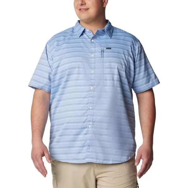 imageColumbia Mens Silver Ridge Utility Lite Novelty Short SleeveSkyler Chambray Stripe
