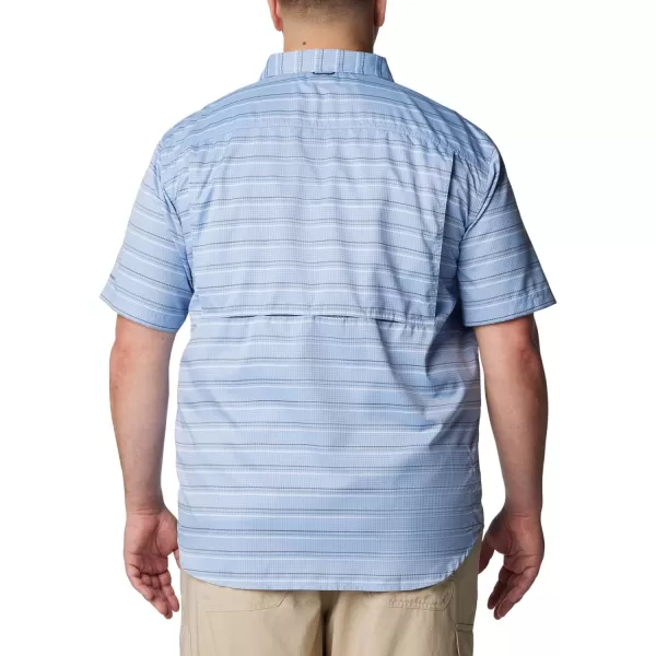 imageColumbia Mens Silver Ridge Utility Lite Novelty Short SleeveSkyler Chambray Stripe