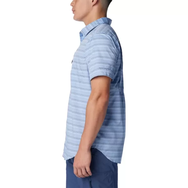 imageColumbia Mens Silver Ridge Utility Lite Novelty Short SleeveSkyler Chambray Stripe