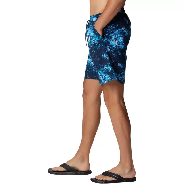 imageColumbia Mens Standard M Summerdry ShortCollegiate Navy Corbett