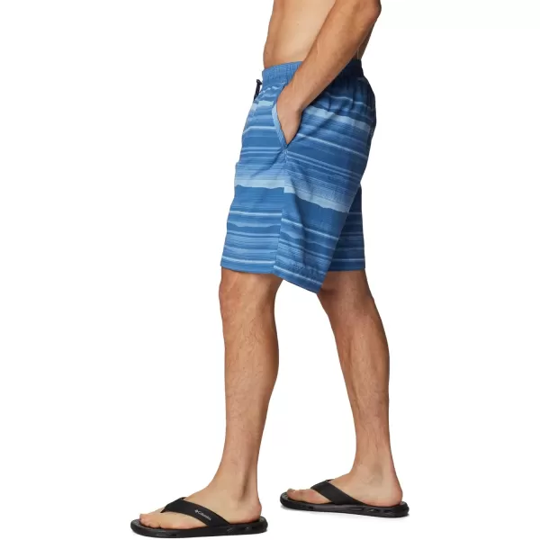 imageColumbia Mens Standard M Summerdry ShortJet Stream Horizons Stripe