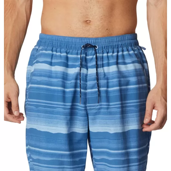 imageColumbia Mens Standard M Summerdry ShortJet Stream Horizons Stripe